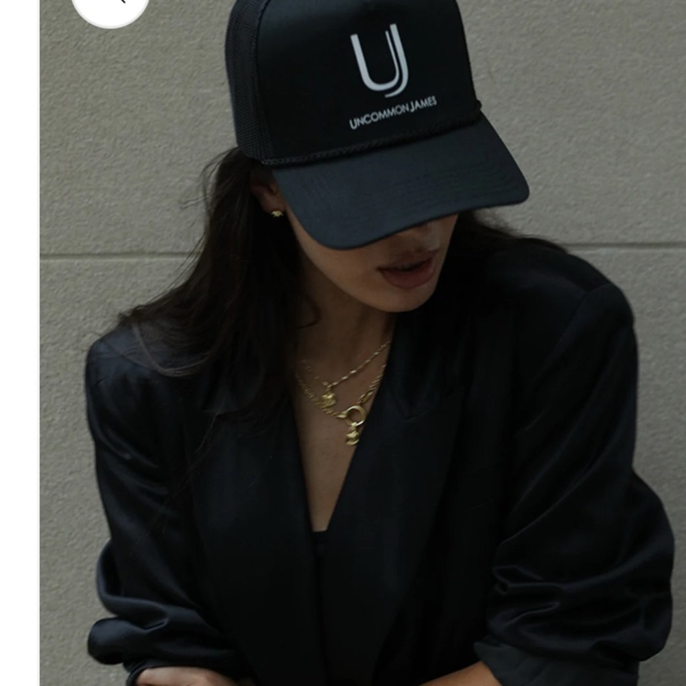 Uncommon James Black Mesh Cap